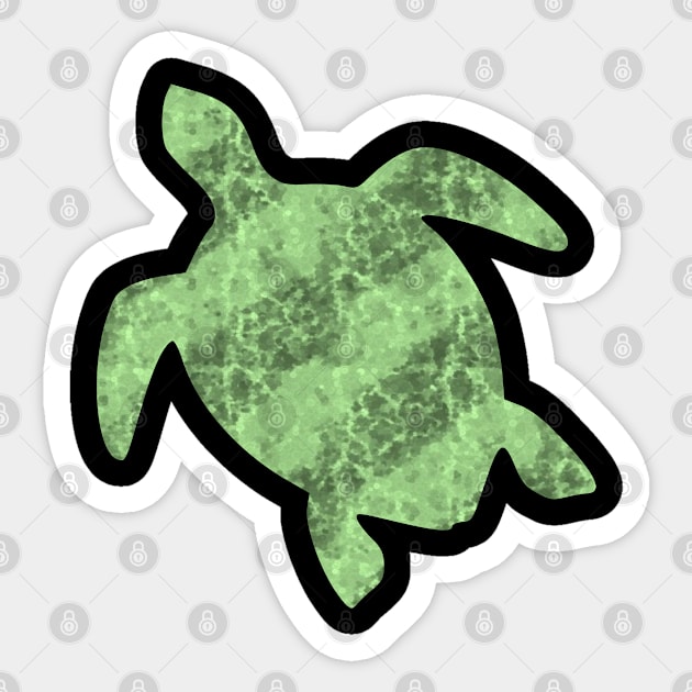 Eco Turtle Sticker by MarieStar